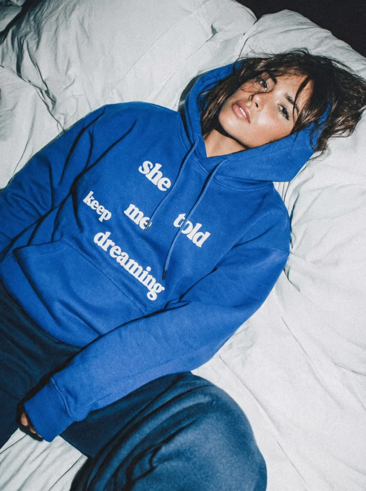 She Told Me Keep Dreaming Hoodie — view 2