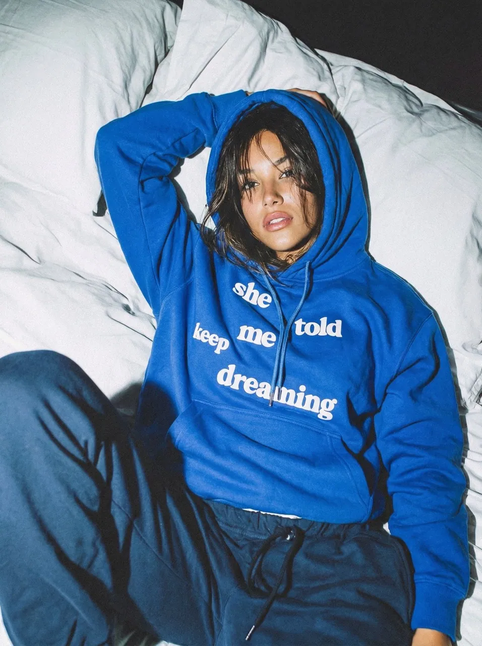 She Told Me Keep Dreaming Hoodie — view 3