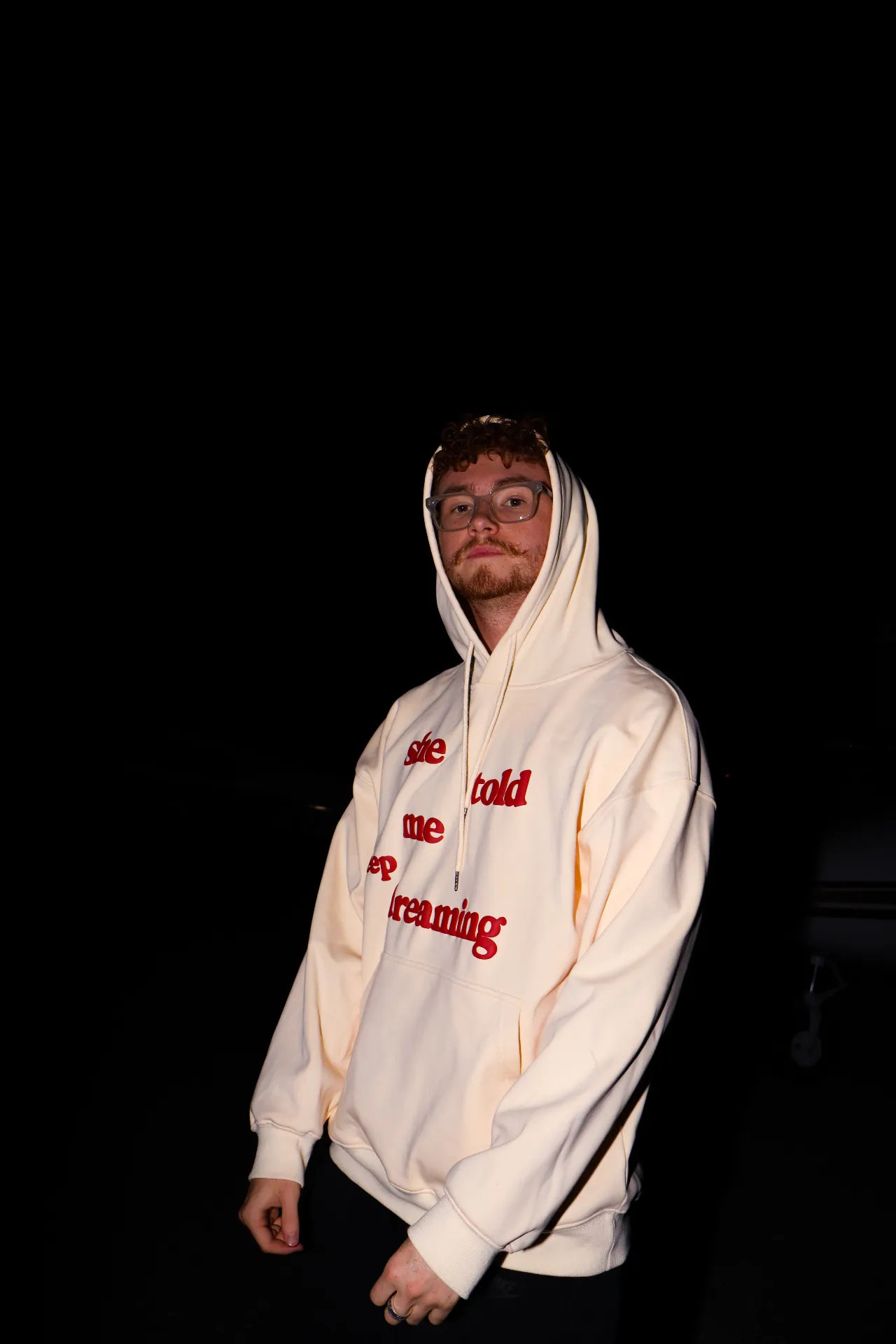 She Told Me Keep Dreaming Hoodie — view 3